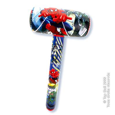 MAILLET GONFLABLE SPIDERMAN