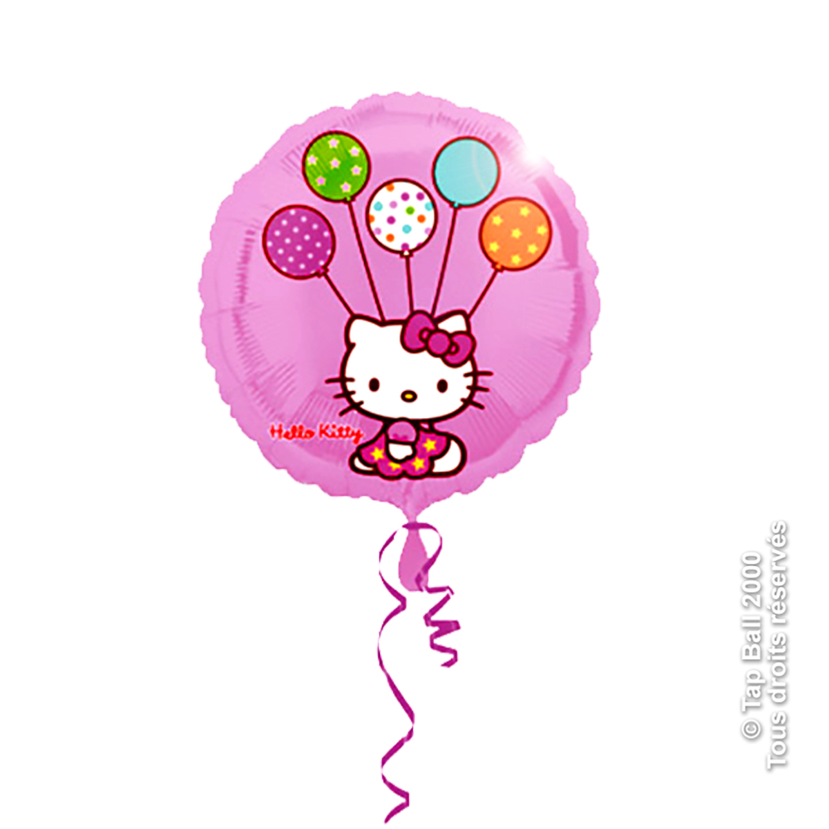 BALLON ROND HELLO KITTY HELIUM